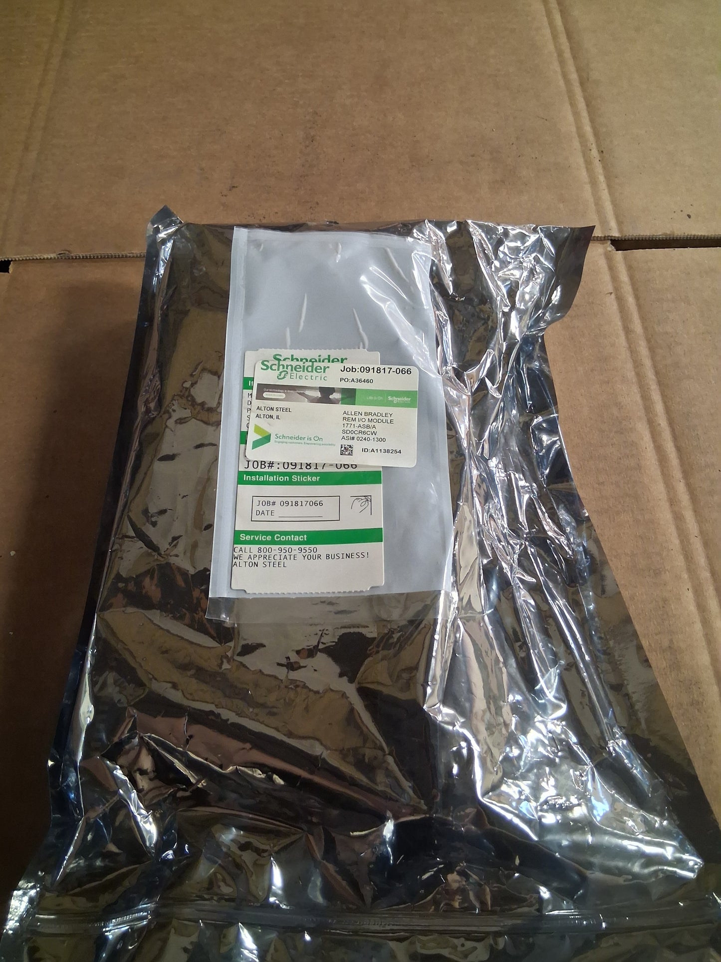 Allen-Bradley Remote I/O Adapter Module 1771-ASB/A 5 VDC