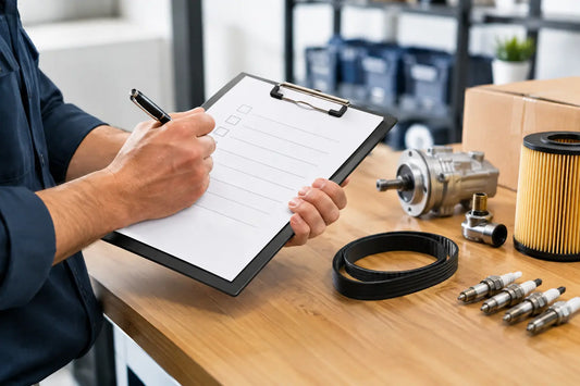 Emergency Repair Parts Store Review Checklist