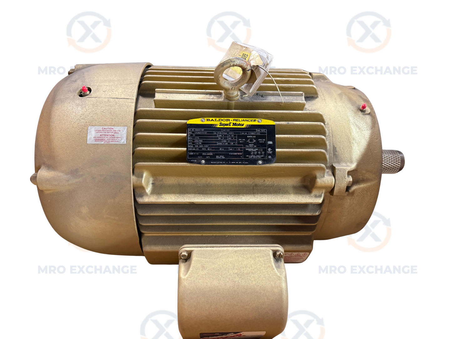Baldor Reliance AC Motor CEM4115T - 50 HP 1800 RPM