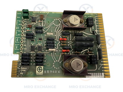 Giddings and Lewis Servo Interface Circuit Board 501-03882-00 / 502-03092-00 m00552