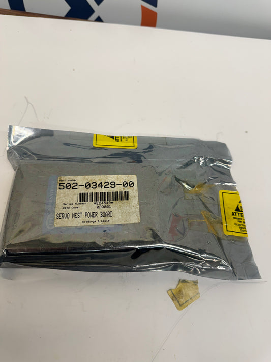 Giddings and Lewis Servo Nest Power Board 502-03429-00