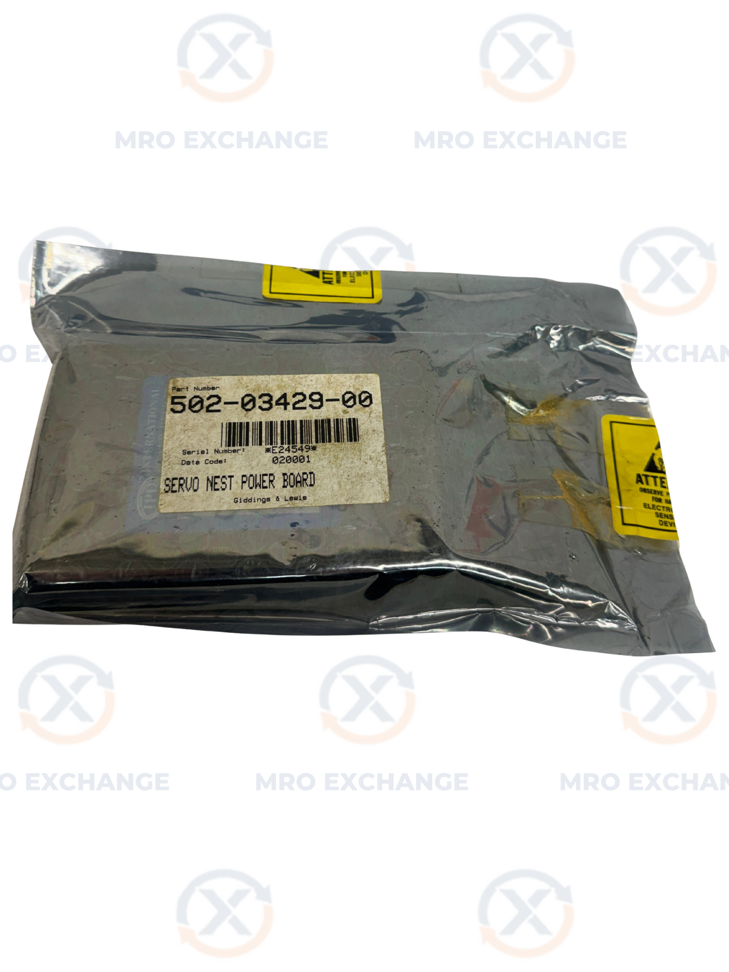 Giddings and Lewis Servo Nest Power Board 502-03429-00