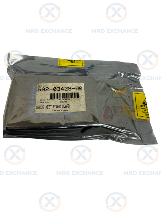 Giddings & Lewis 502-03429-00 Servo Nest Power Board Open Box - Unused