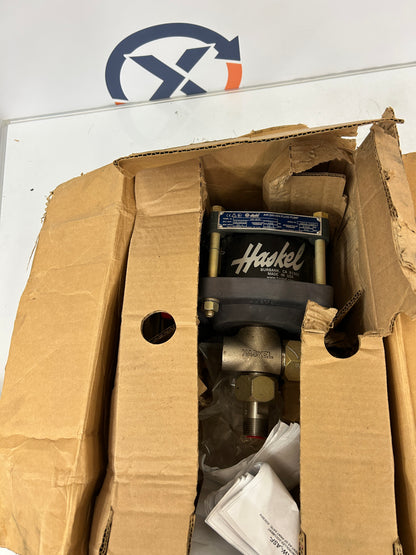 Haskel Air Driven Fluid Pump AW-B35 1/2 in. NPT 150 PSI Inlet / 5700 PSI Outlet