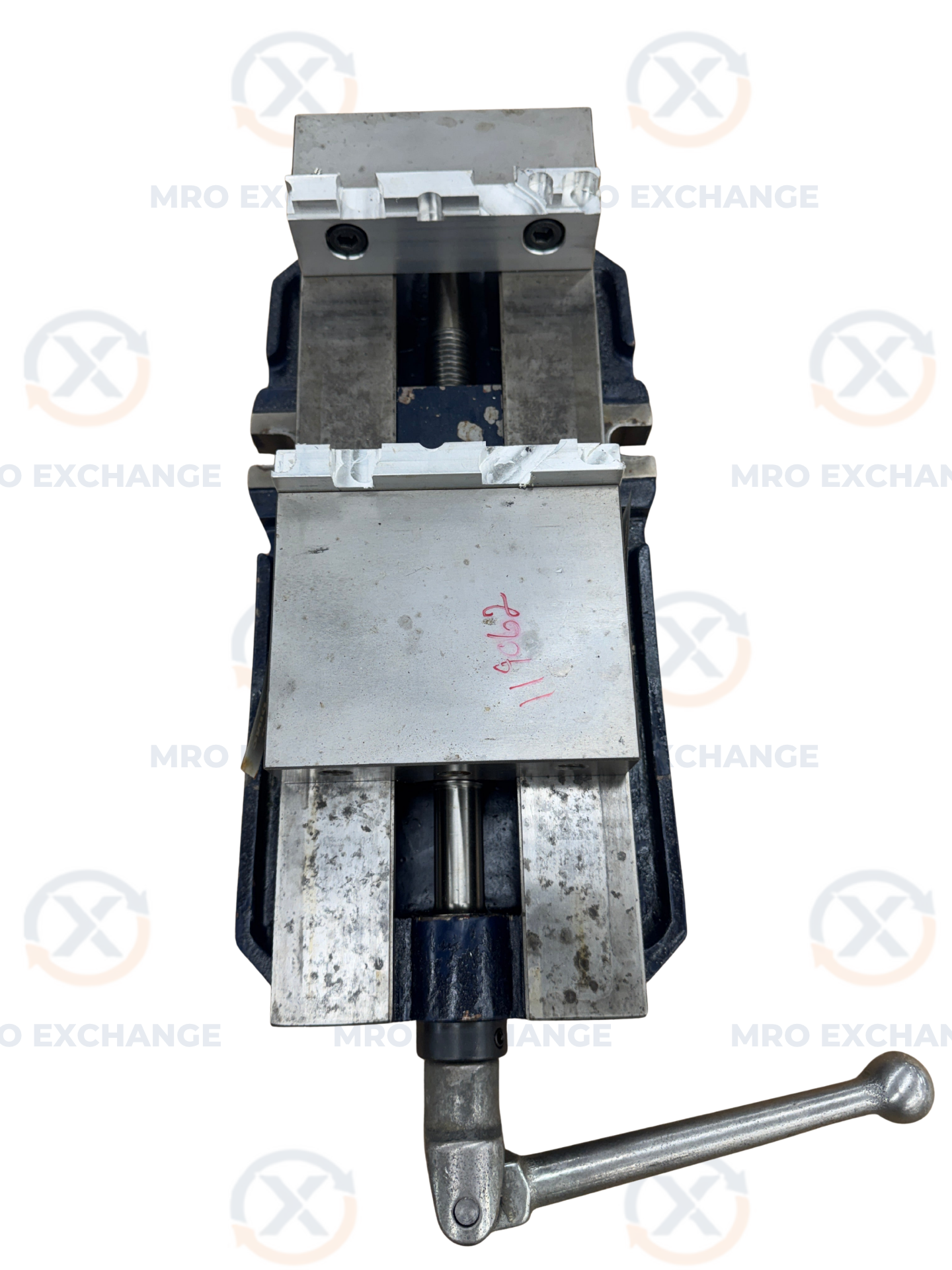 TE-CO Mfg Machine Vise PWS-6900 | 6 In. Jaw Width, 9 In. Jaw Opening m00841