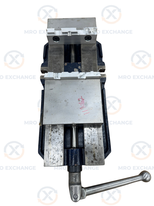 TE-CO Mfg Machine Vise PWS-6900 | 6 In. Jaw Width, 9 In. Jaw Opening m00841