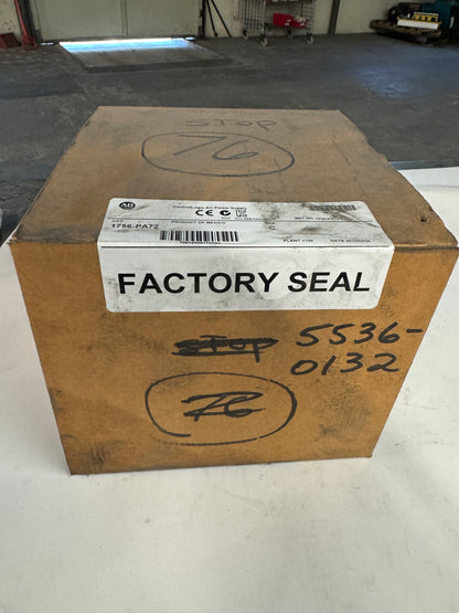 Allen-Bradley ControlLogix AC Power Supply 1756-PA72