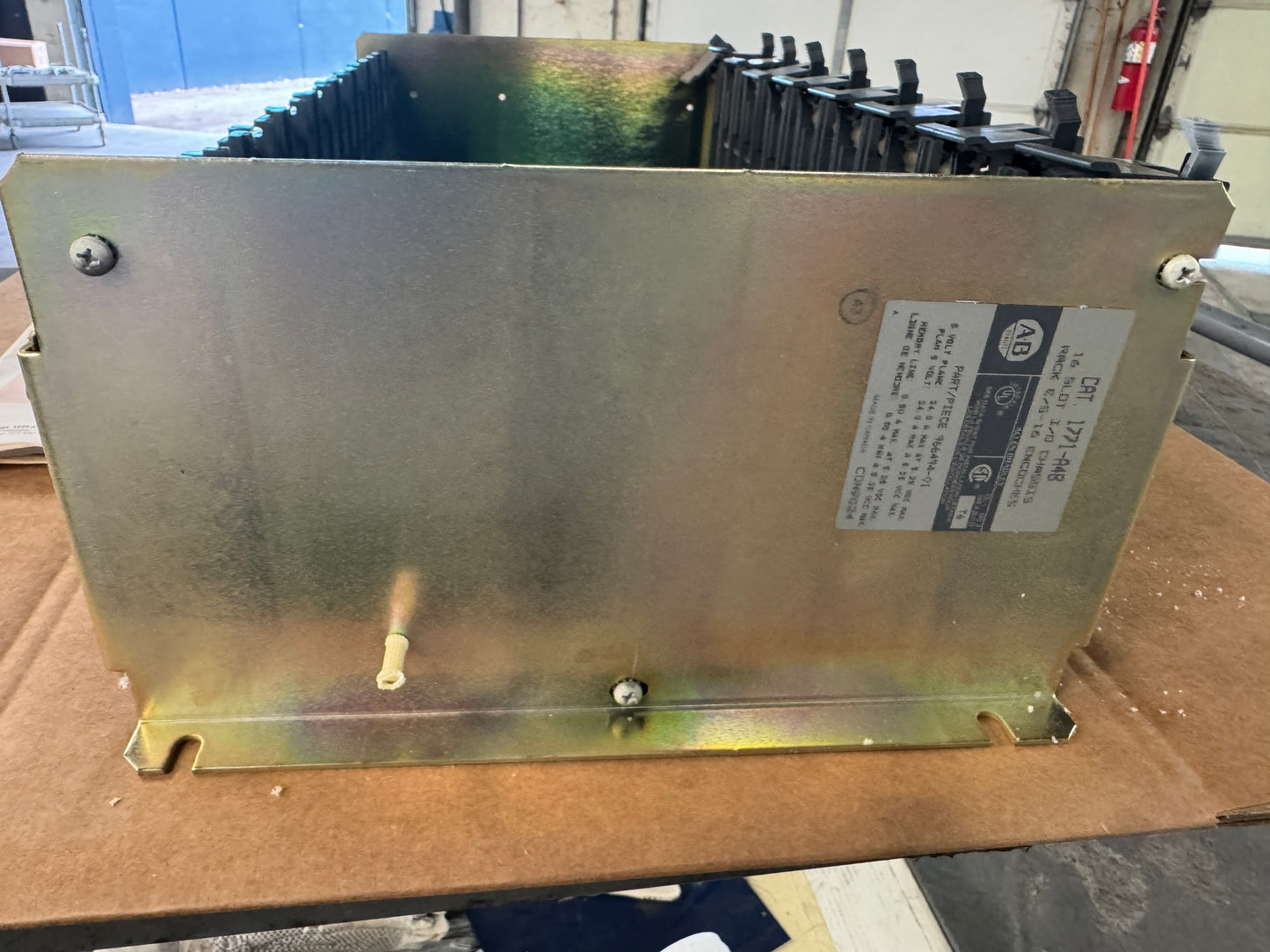 Allen-Bradley I/O Chassis 1771-A4B 5.25 VDC