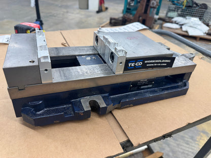 TE-CO Mfg Machine Vise PWS-6900 | 6 In. Jaw Width, 9 In. Jaw Opening m00841