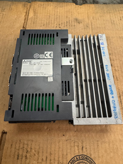 Mitsubishi Electric MR-J4-40B-RJ020 AC Servo Drive 200 to 240V AC Untested Surplus
