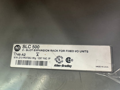 Allen-Bradley 1747-L40A, 1747-L531, 1746-A2 SLC 500 PLC System Lot 120/240V AC