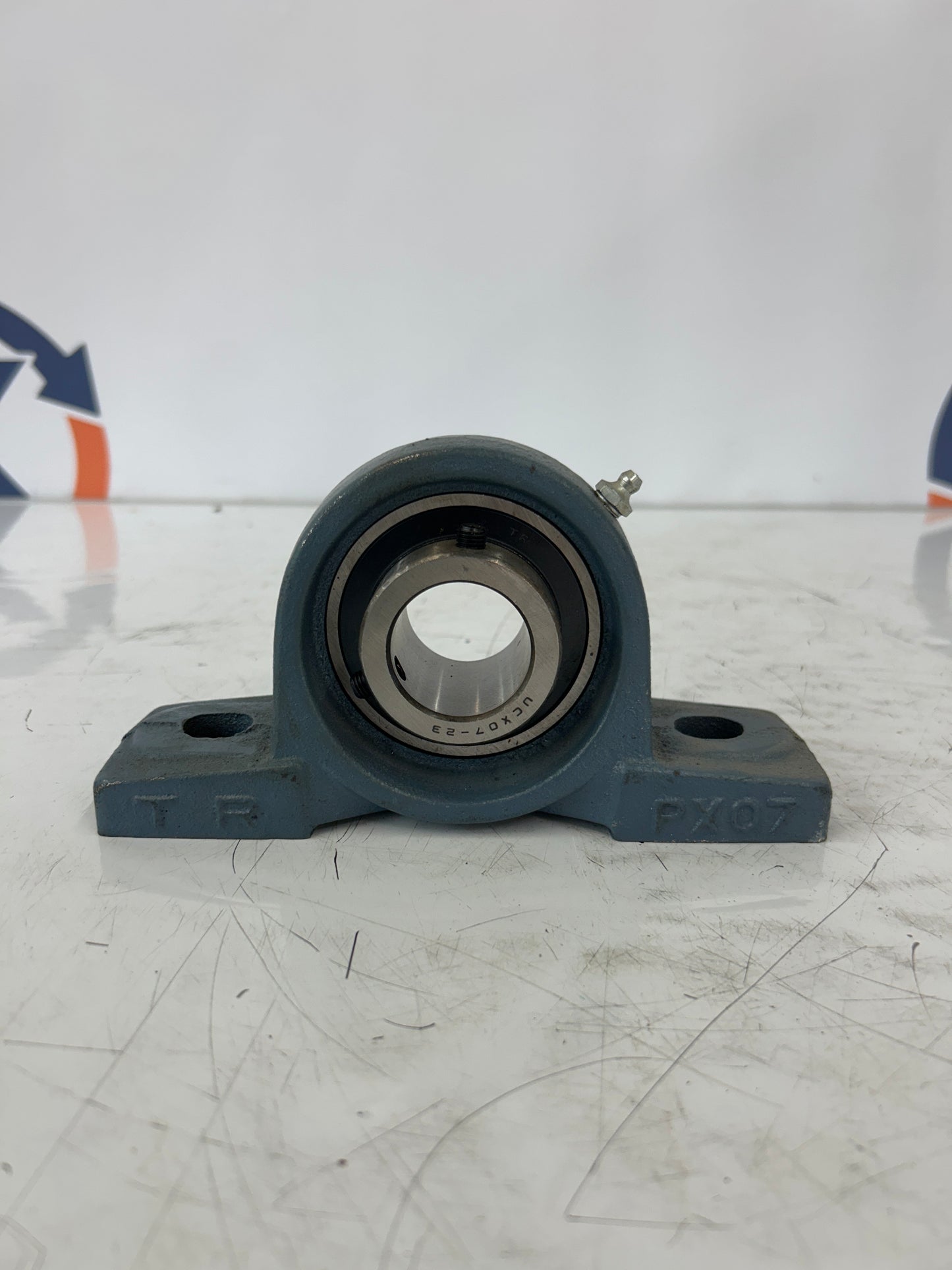 TR (TR Industrial) Pillow Block Bearing UCPX07-23 1-7/16 in. Bore, 2-Bolt, PX07 Housing