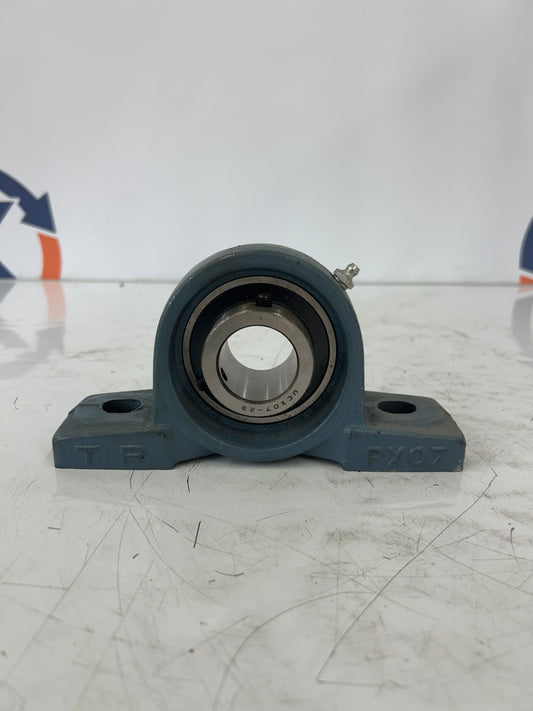 TR (TR Industrial) Pillow Block Bearing UCPX07-23 1-7/16 in. Bore, 2-Bolt, PX07 Housing