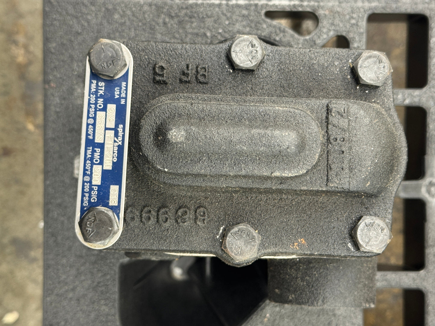 Spirax Sarco Float and Thermostatic Steam Trap FT-200 | STK. NO. 66673 3/4 In. NPT 200 PSIG