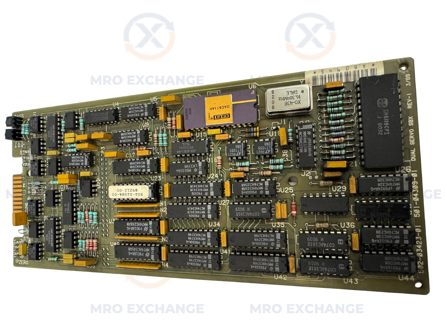 Giddings & Lewis Dual Servo SBX Board 501-04309-01