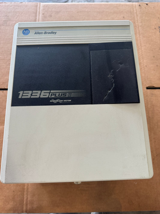 Allen-Bradley 1336S Plus II Sensorless Vector AC Drive 380–480V AC Untested Surplus