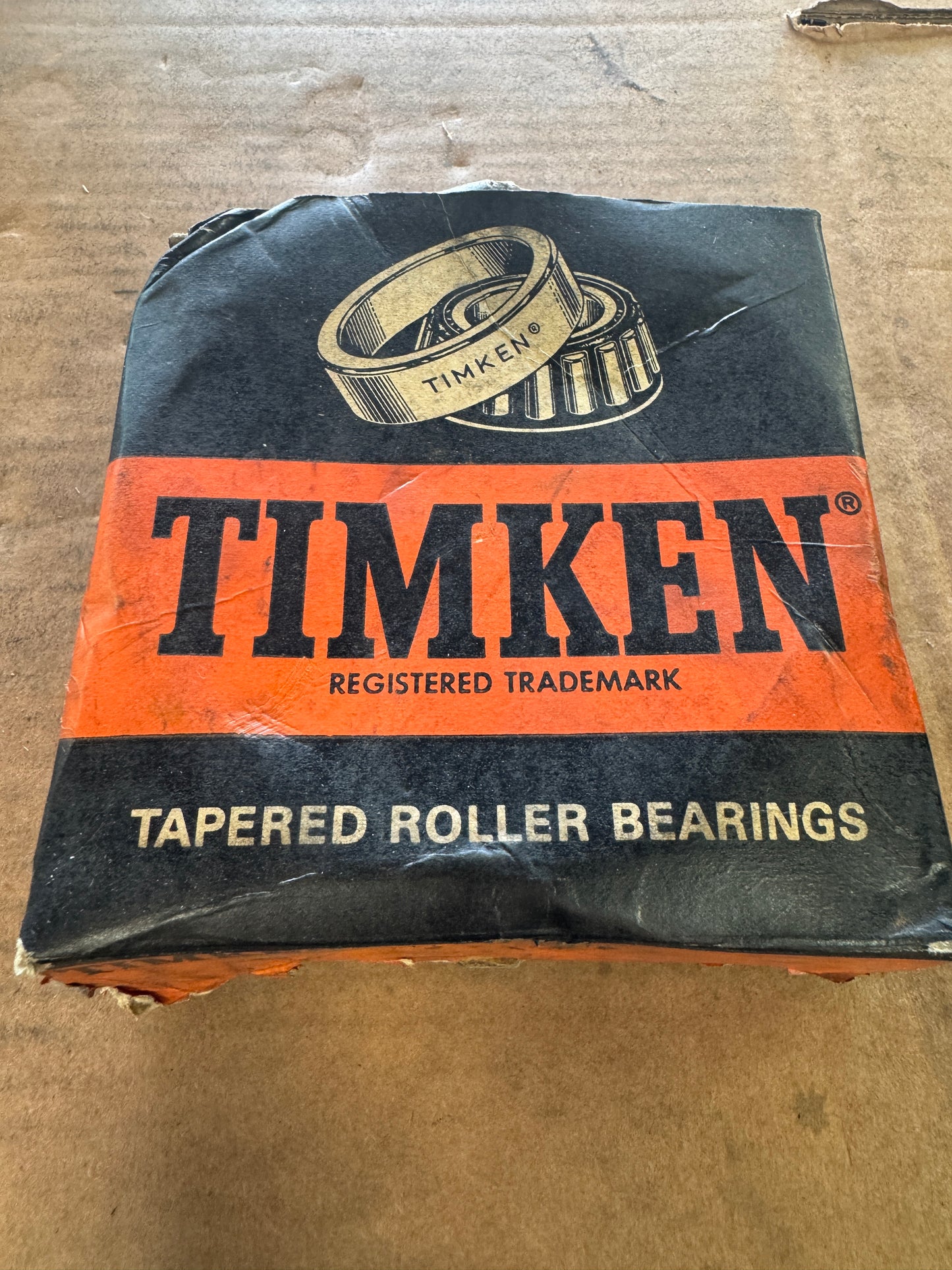 Timken Tapered Roller Bearing Double Cup 493-D 5.375 x 2.125 In.
