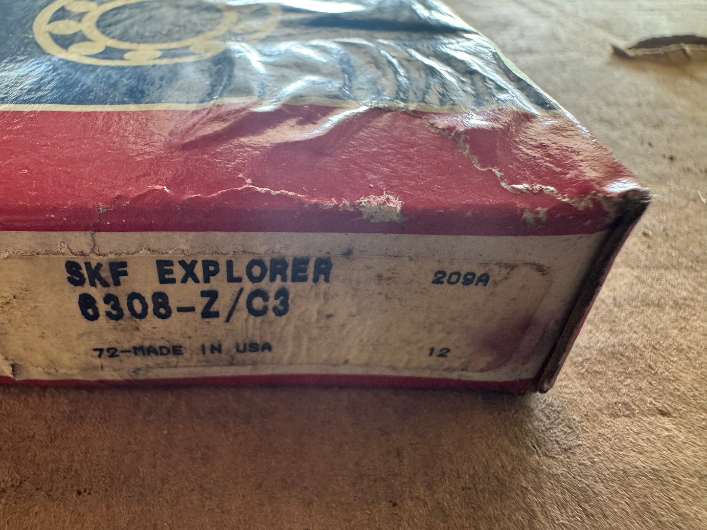 SKF Deep Groove Ball Bearing 6308-Z/C3 40 x 90 x 23 mm