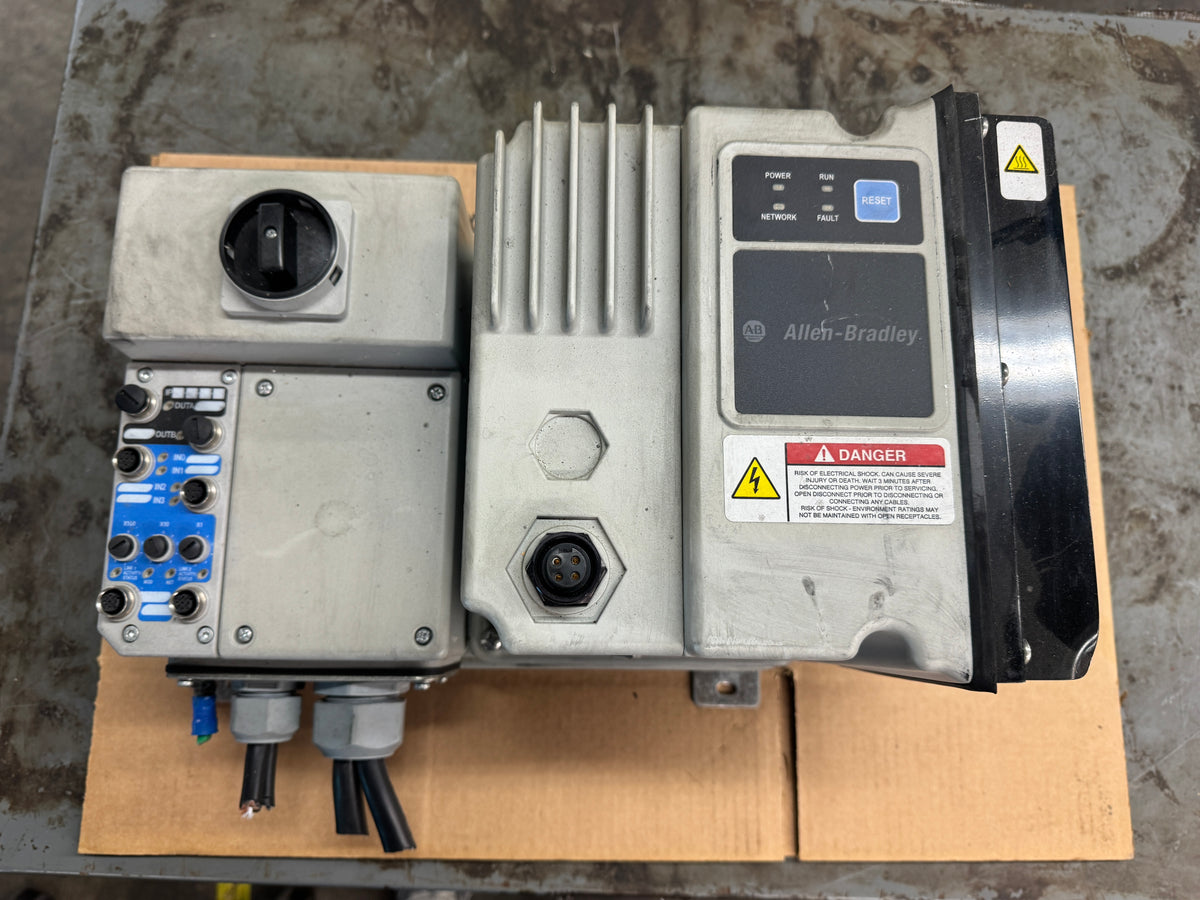 Allen-Bradley 284E-FVD1P4Z-10-CR-EMI-OC ArmorStart Distributed Motor Controller 380 to 480V AC