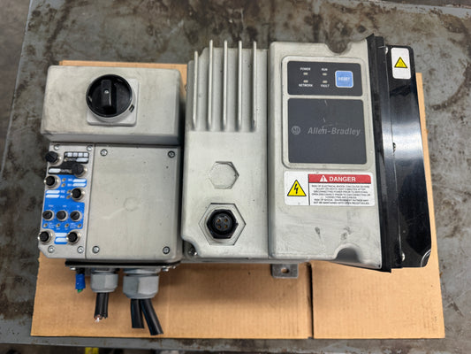 Allen-Bradley 284E-FVD1P4Z-10-CR-EMI-OC ArmorStart Distributed Motor Controller 380 to 480V AC