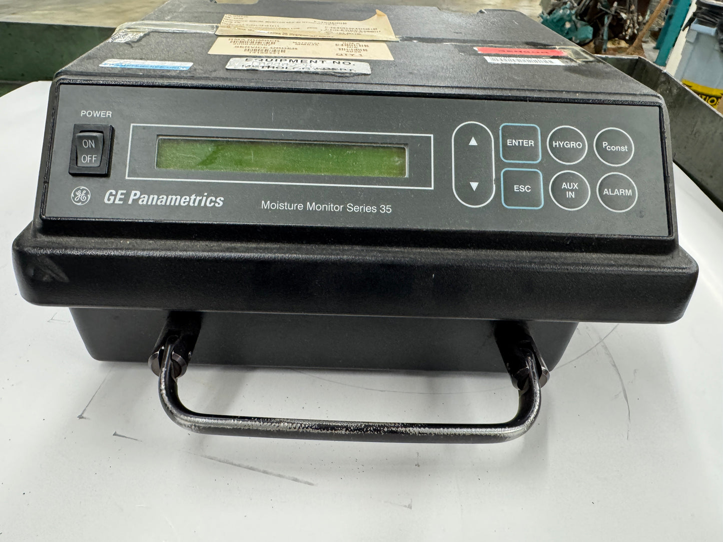 GE Panametrics Moisture Monitor Hygrometer MMS35-521-1-000 110 to +60 Deg C