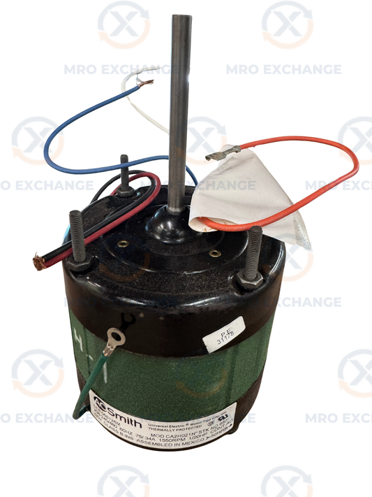 A.O. Smith Shaded Pole Motor CA2H021N m02476 - Variable 1500 RPM