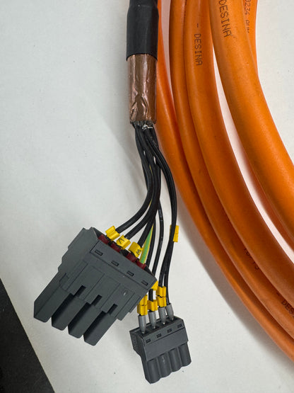 Bosch Rexroth Servo Motor Power Cable SST8CM 12-1 / Order Code 1-000000-03357 7 m, 4x1.5 + 2x2x0.75 mm2, 1000V