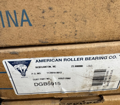 American Roller Bearing Co. Deep Groove Ball Bearing DGB5915