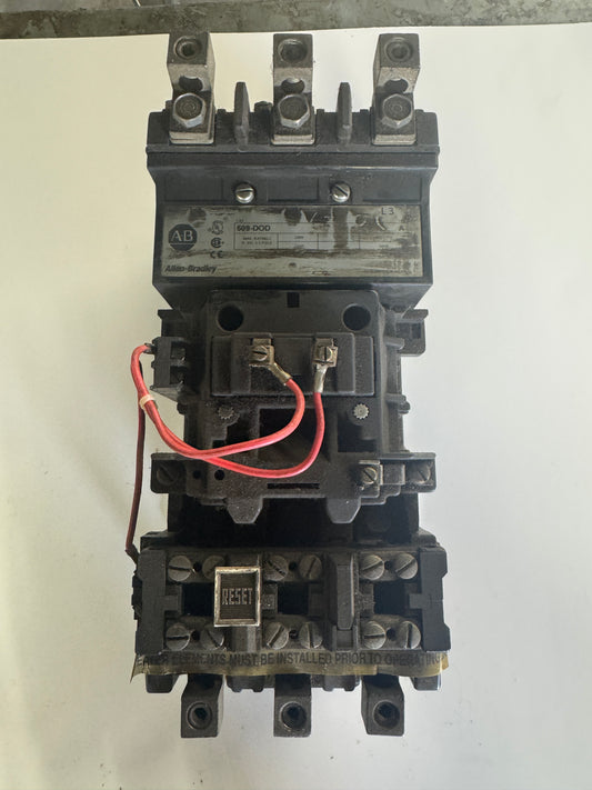 Allen-Bradley Motor Starter 509-DOD 200V