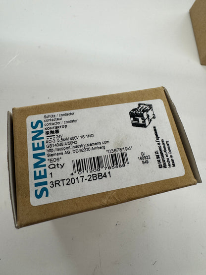 Siemens Power Contactor 3RT2017-2BB41 m01041