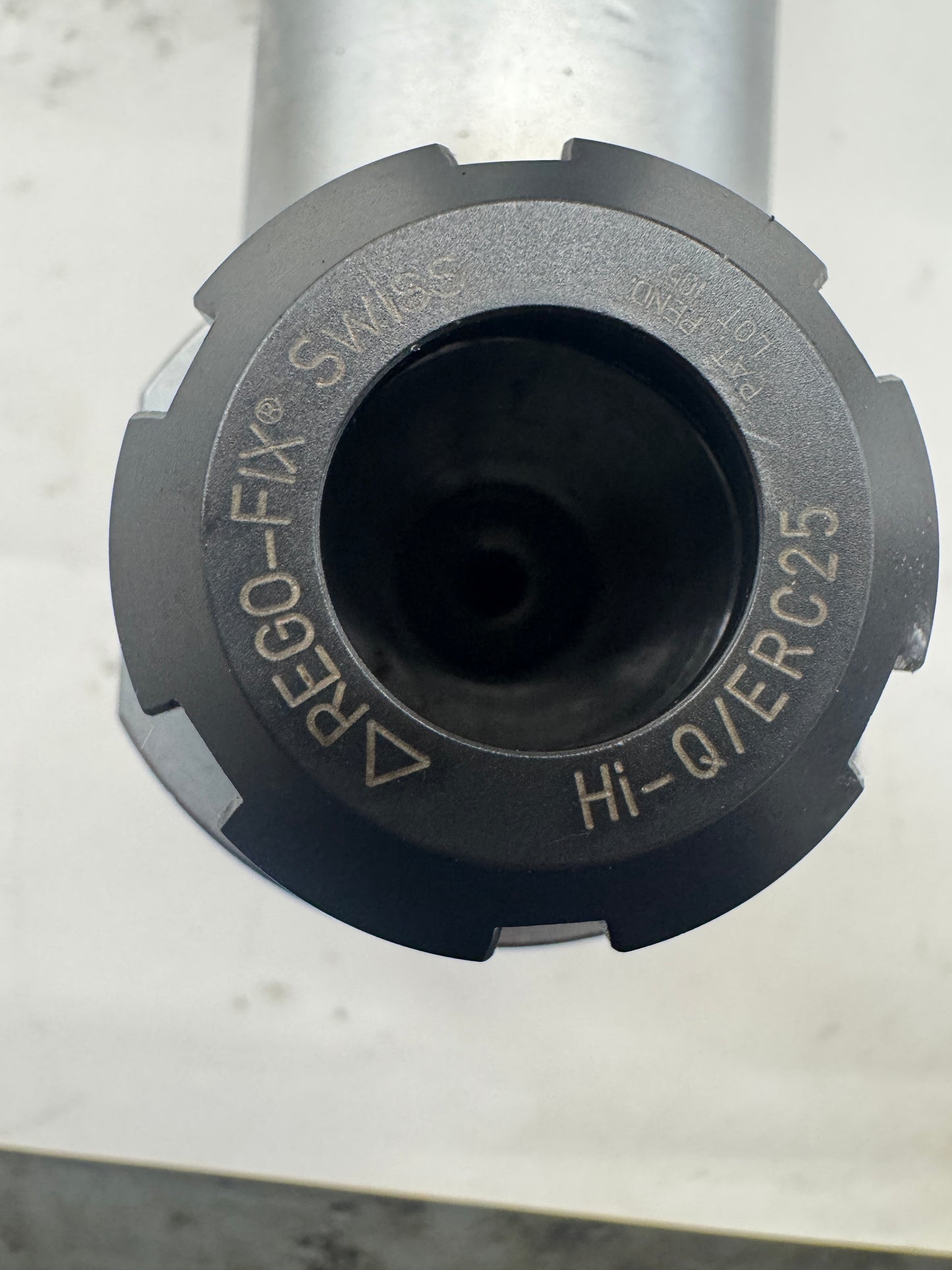Alberti Right Angle Head T90-2.5 | CAT50 | ER25 Collet Output | Orientation: Radial | Coolant Through