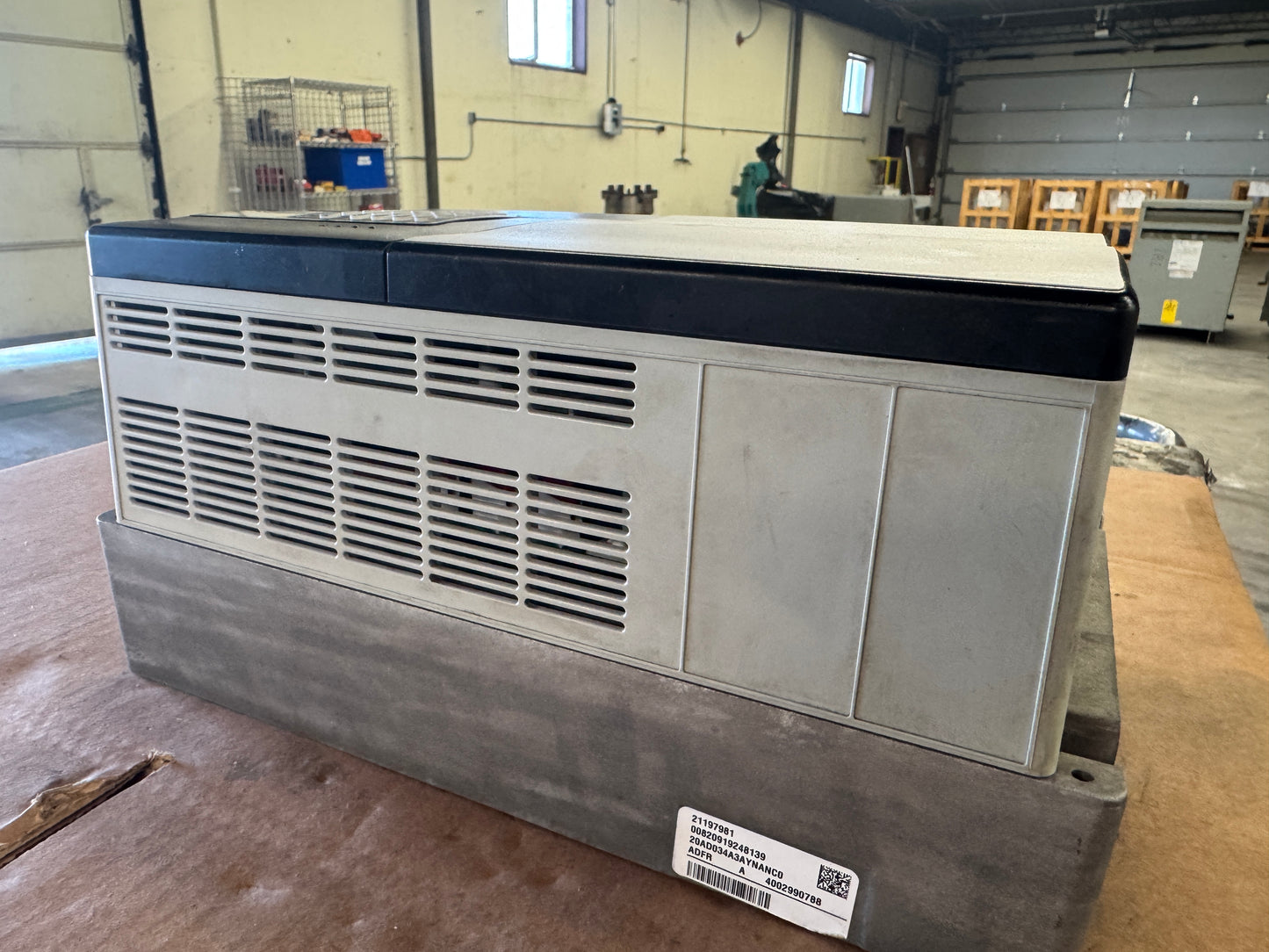 Allen-Bradley 20AD034A3AYNANC0 Variable Frequency Drive 480V AC 3-Phase Untested Surplus