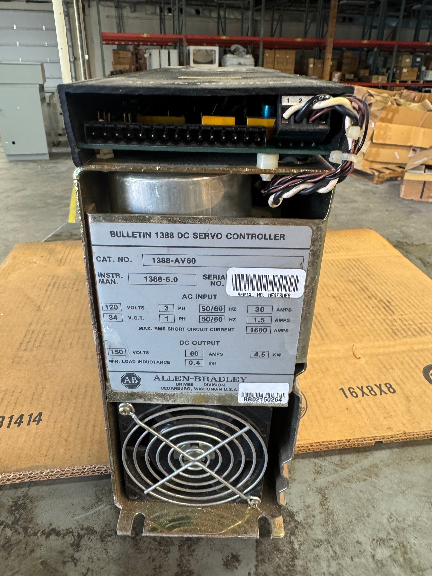 Allen-Bradley 1388-AV60 DC Servo Controller
