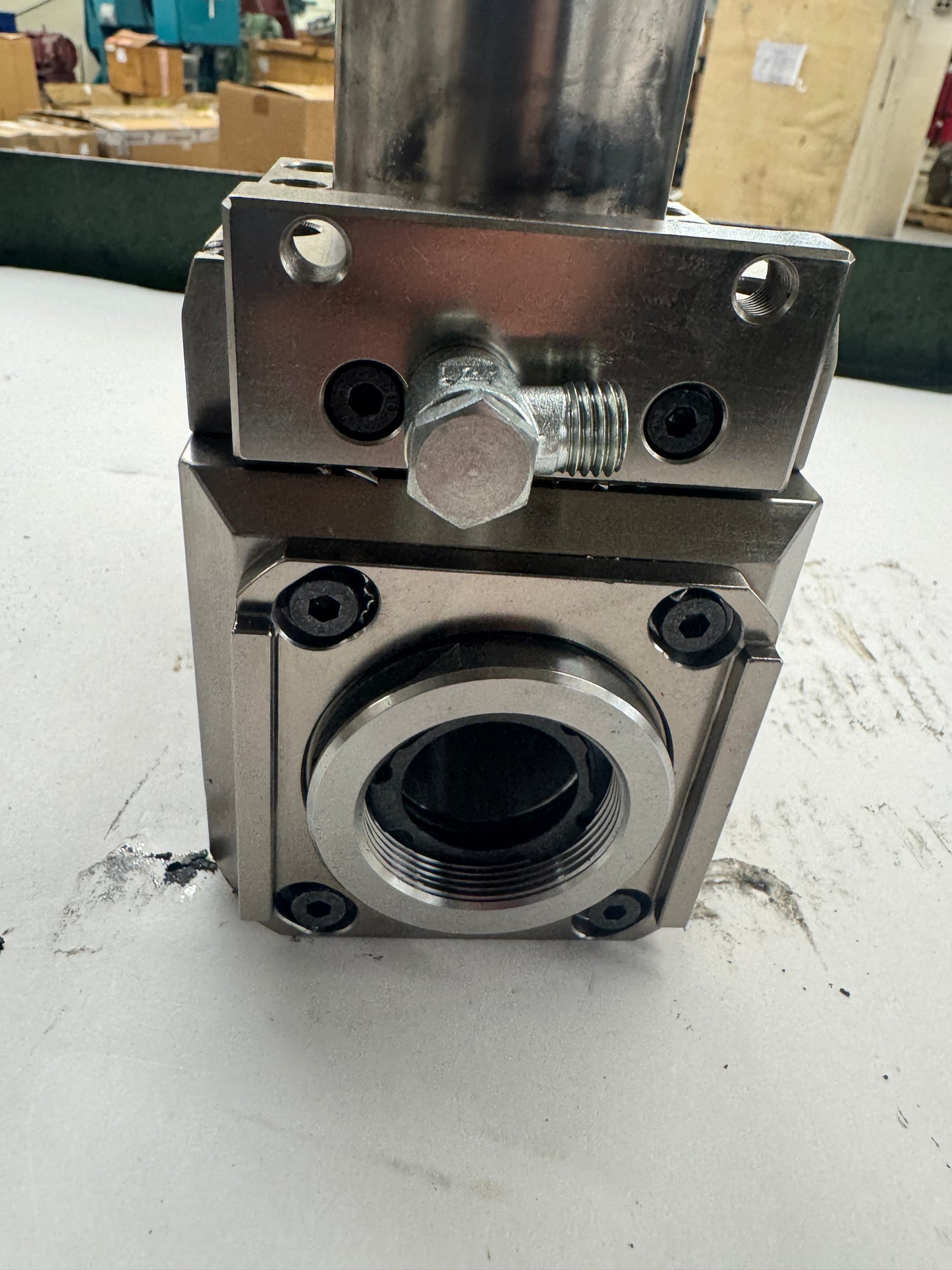 MT Marchetti Live Tool Holder OKU0800232 | BMT60 | ERA32 + ERA32 Twin Output | Orientation: Axial | Coolant Through 1001-1