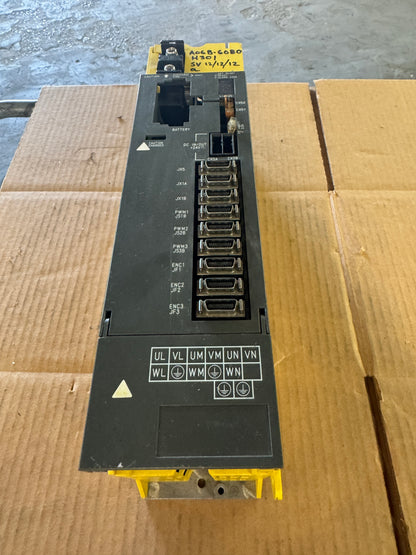 Fanuc A06B-6080-H301 Servo Amplifier Module 283 to 325V Untested Surplus