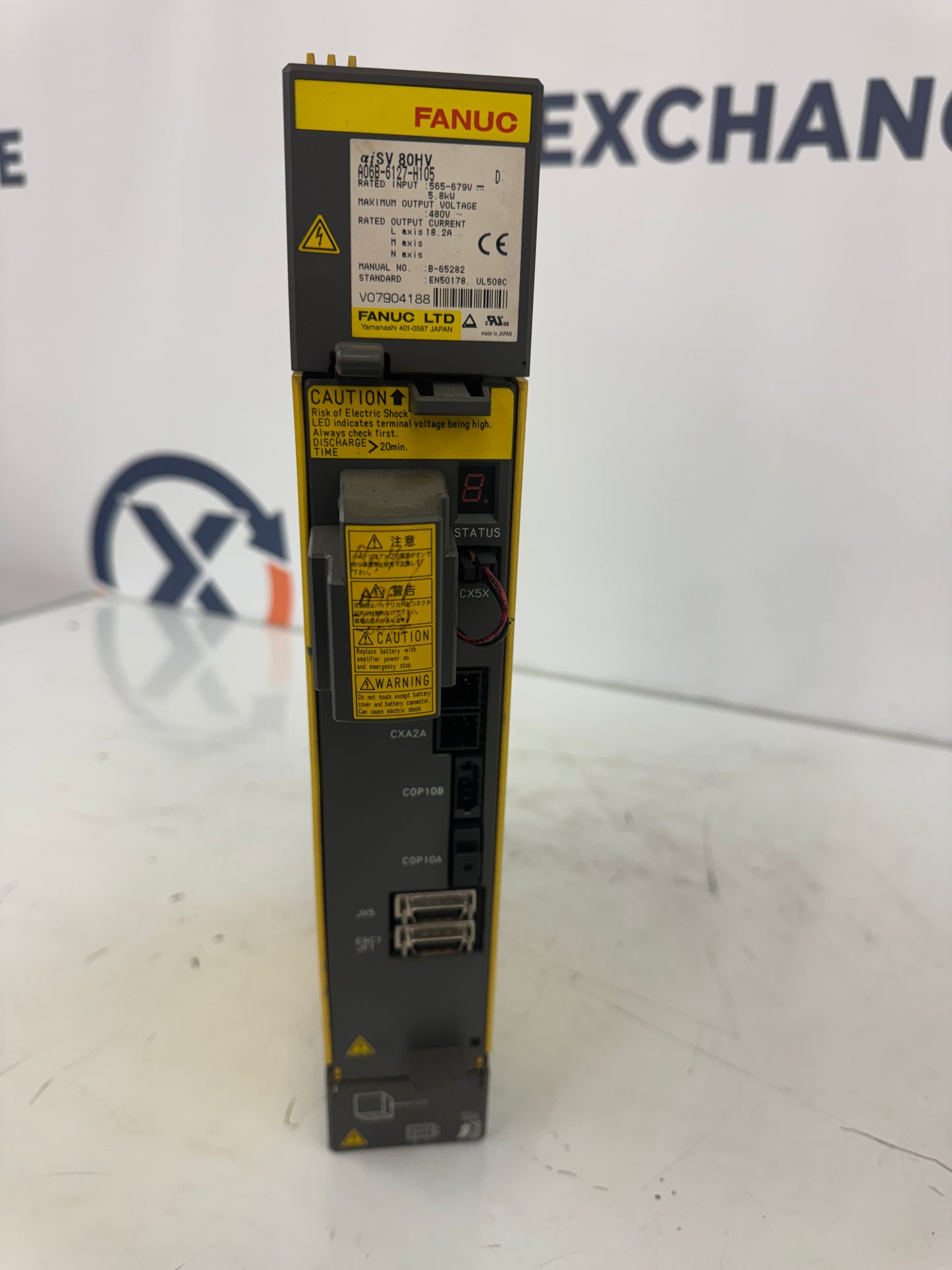 Fanuc Servo Drive A06B-6127-H105 480VAC