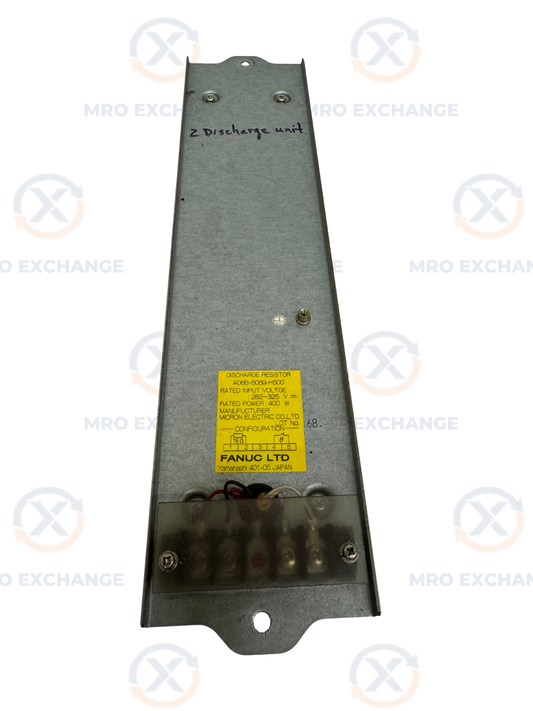 Fanuc A06B-6089-H500 Discharge Resistor 282-325V DC 400W 16 Ohm