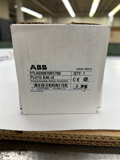 ABB Programmable Safety Controller 2TLA020070R1700 24V DC
