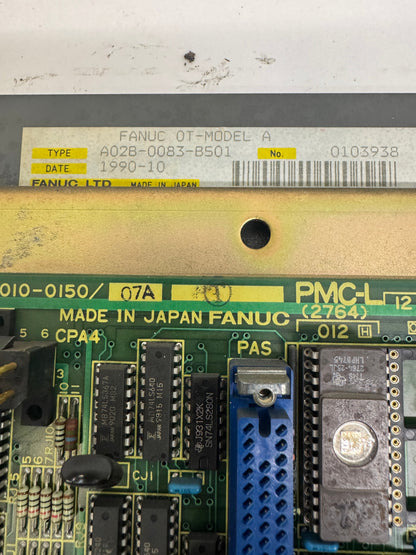Fanuc CNC Control Unit A02B-0083-B501 AC 200–240V