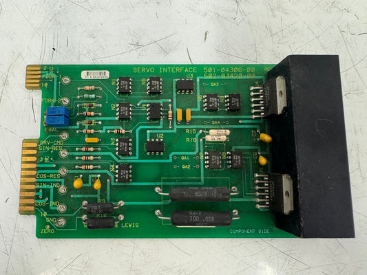 Giddings and Lewis Servo Interface Circuit Board 502-03420-00