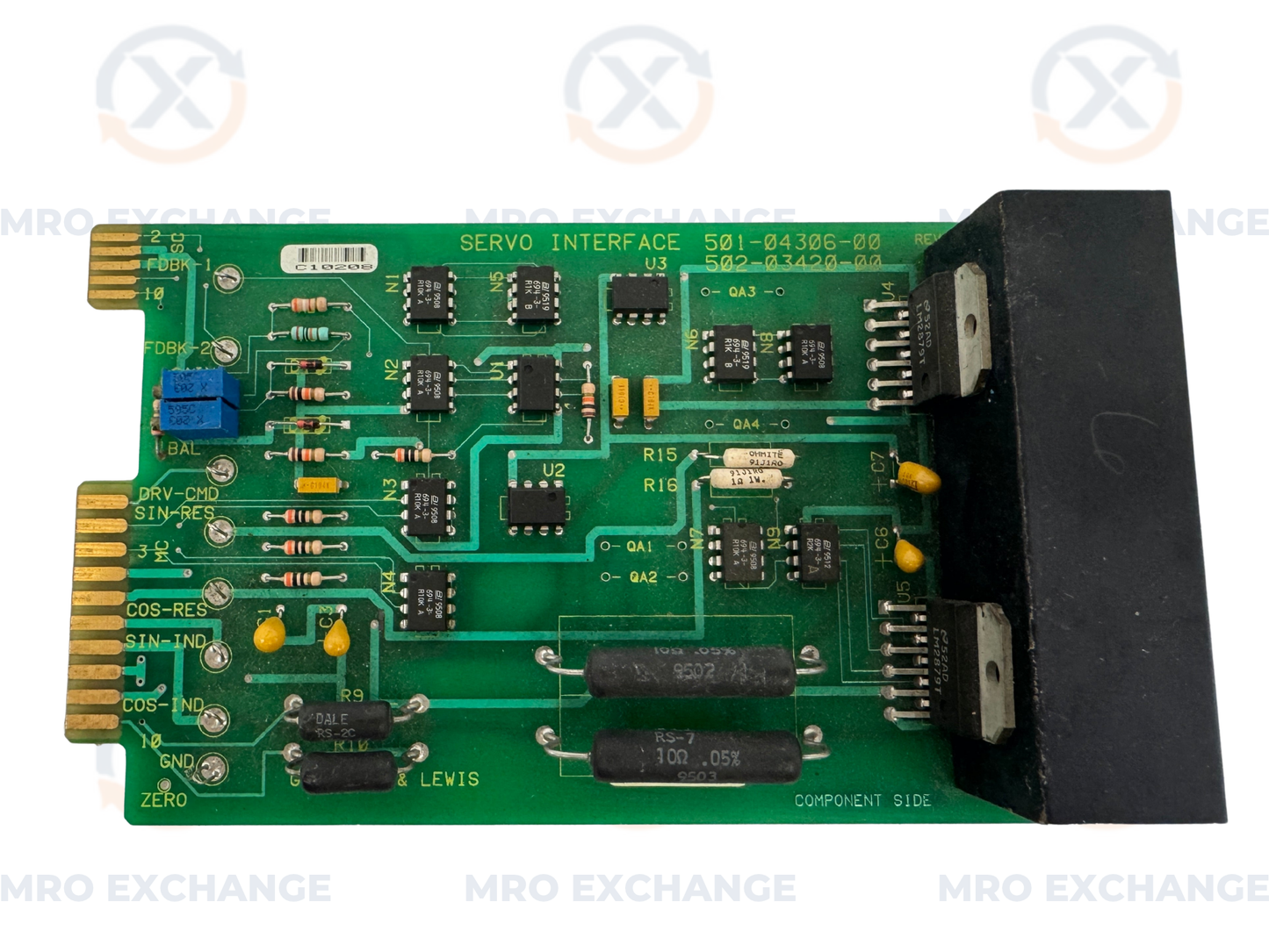 Giddings and Lewis Servo Interface Circuit Board 502-03420-00
