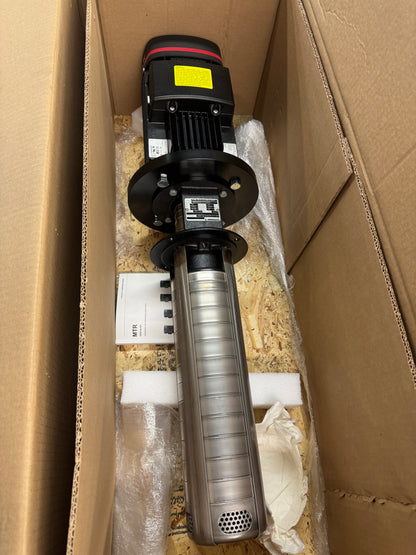 Grundfos Multistage Coolant Pump MTR8-10/4-1A-WB-A-HUUV 1-1/4 In. NPT 363 PSI Max