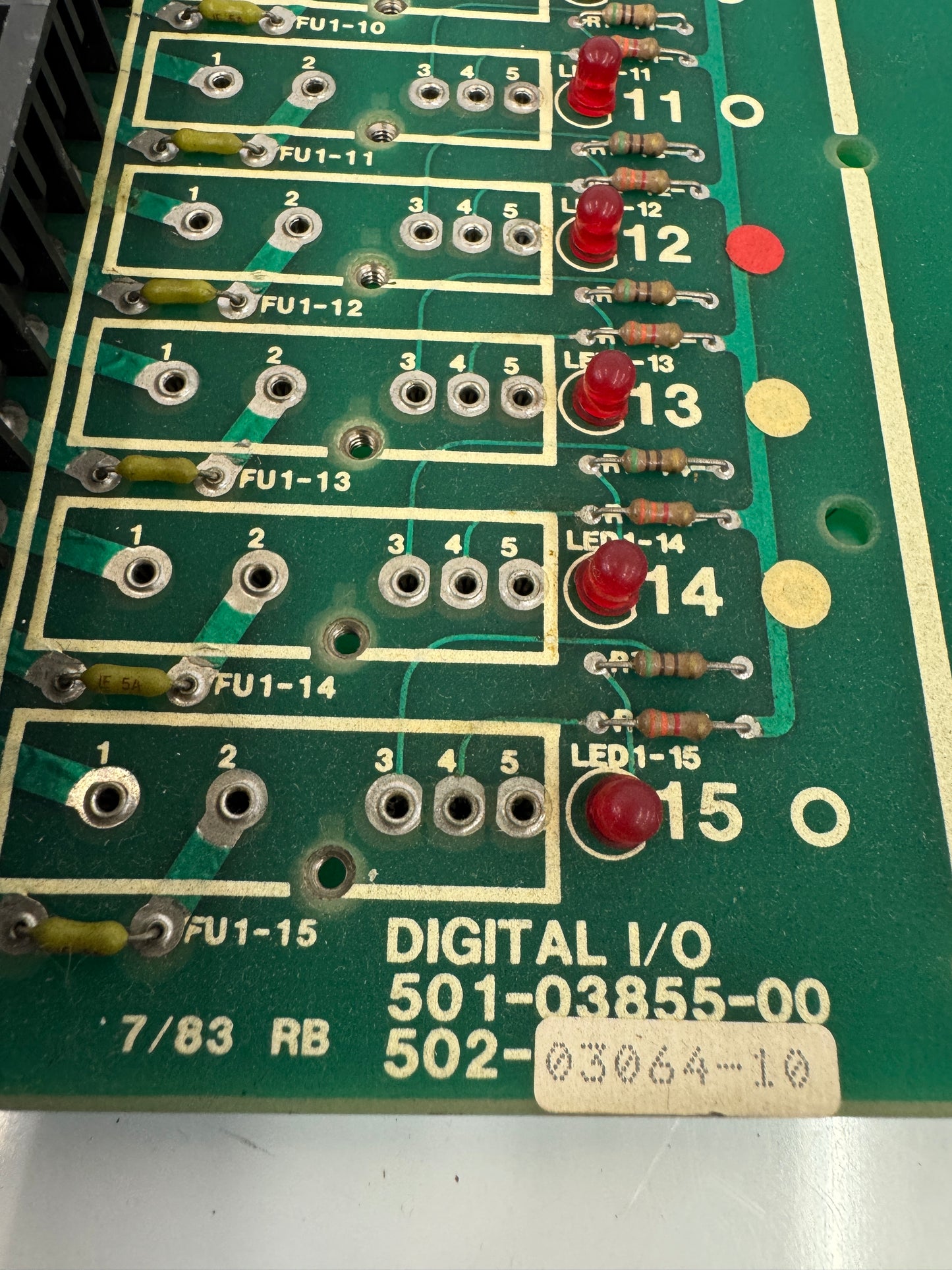 Giddings and Lewis Electronics I/O PCB Board Assembly 501-03855-00 m00505