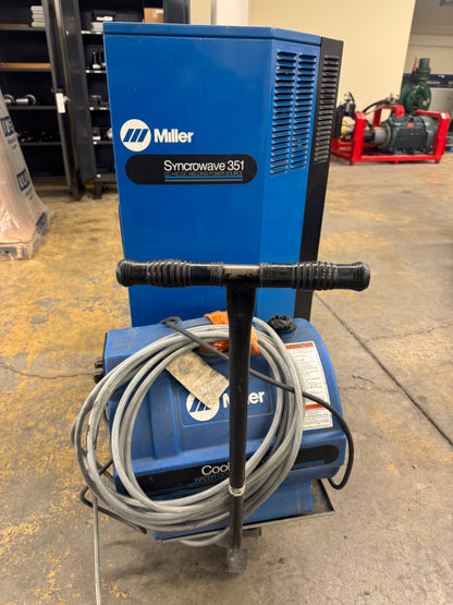 Miller TIG Welder Syncrowave 351 350 Amp 200/230/460V 1 Phase