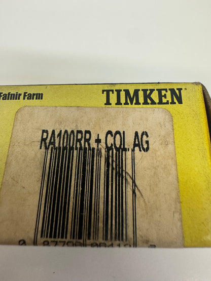 Timken Insert Bearing with Eccentric Locking Collar RA100RR+COL AG 1 In. Bore, 52 mm OD