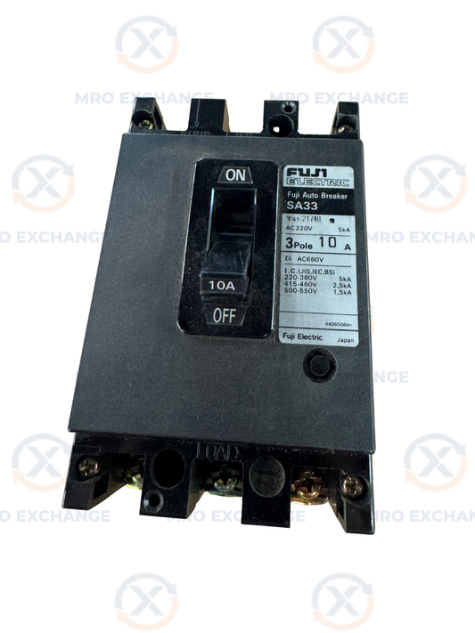 Fuji Electric SA33 Auto Circuit Breaker 600V AC Appears Unused