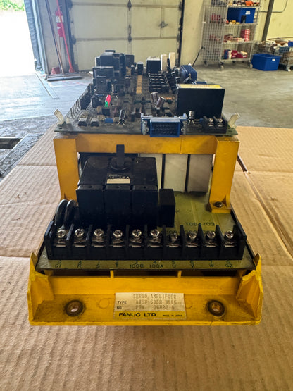 Fanuc A06B-6058-H006 Servo Amplifier 200V to 240V AC Untested Surplus