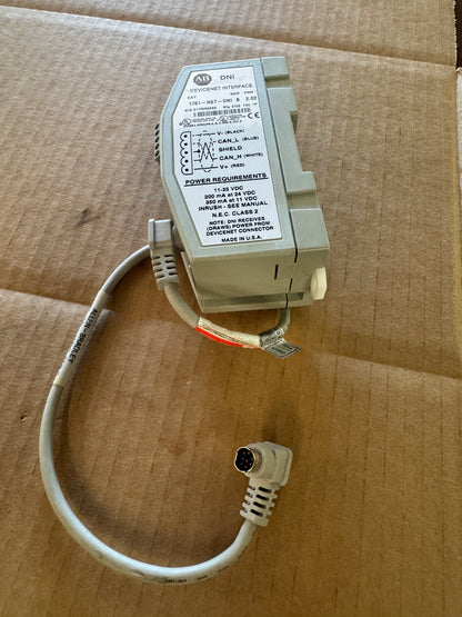 Allen-Bradley 1761-NET-DNI DeviceNet Interface Module 11 to 25 VDC