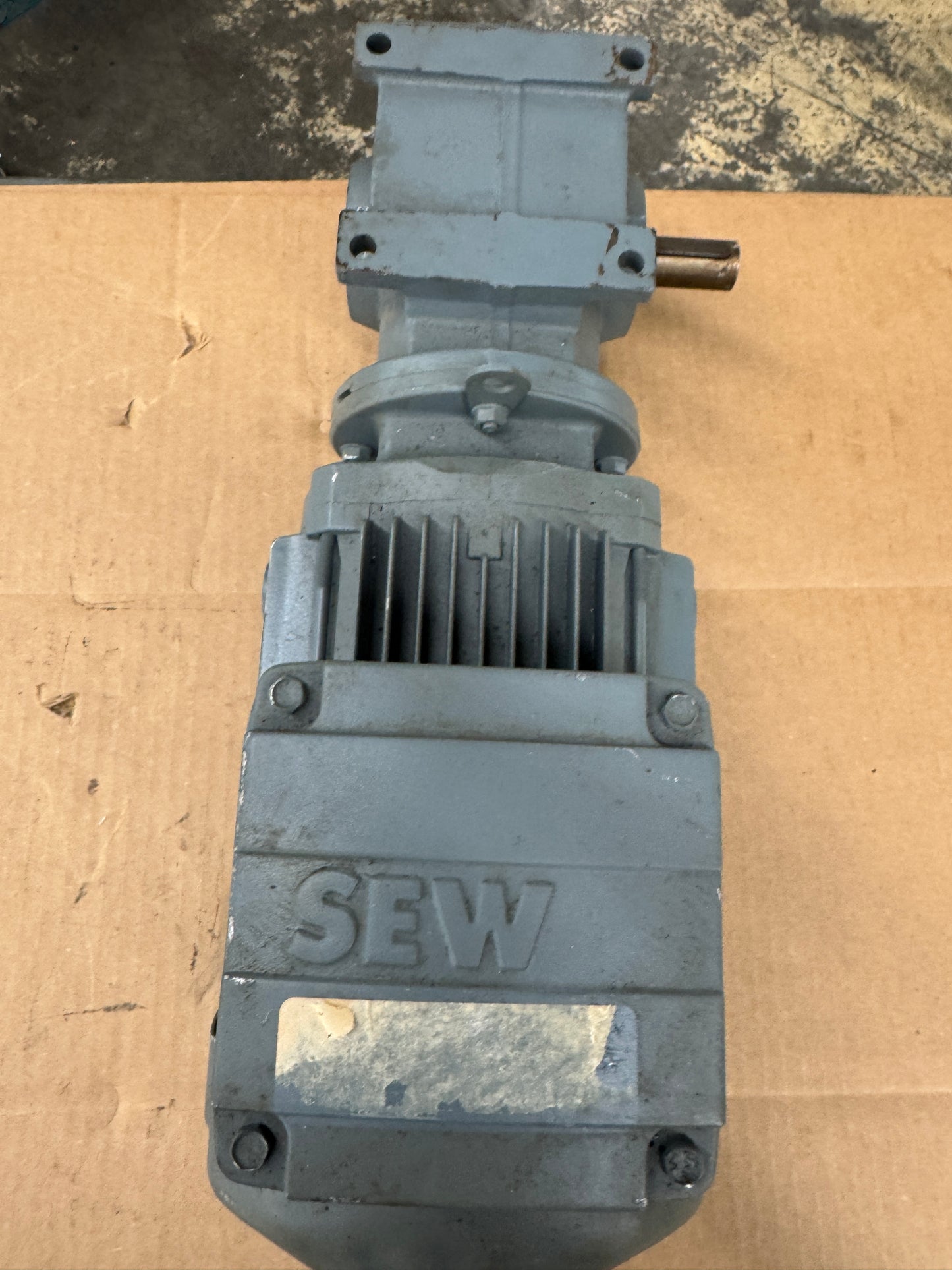 SEW-Eurodrive Helical-Worm Gearmotor S37DRE80M4 - 1 HP 1800 RPM m00878