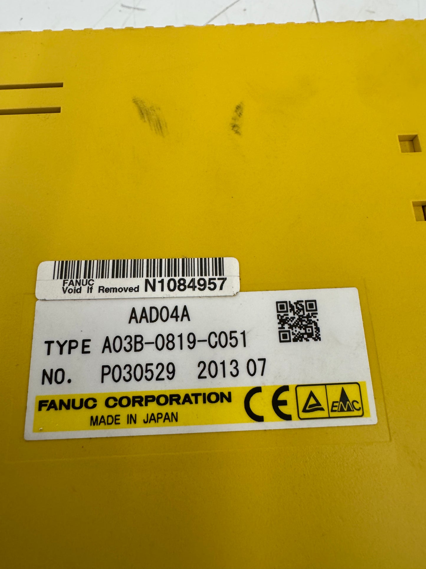 Fanuc Four-Channel Analog Output Module (AAD04A) A03B-0819-C051
